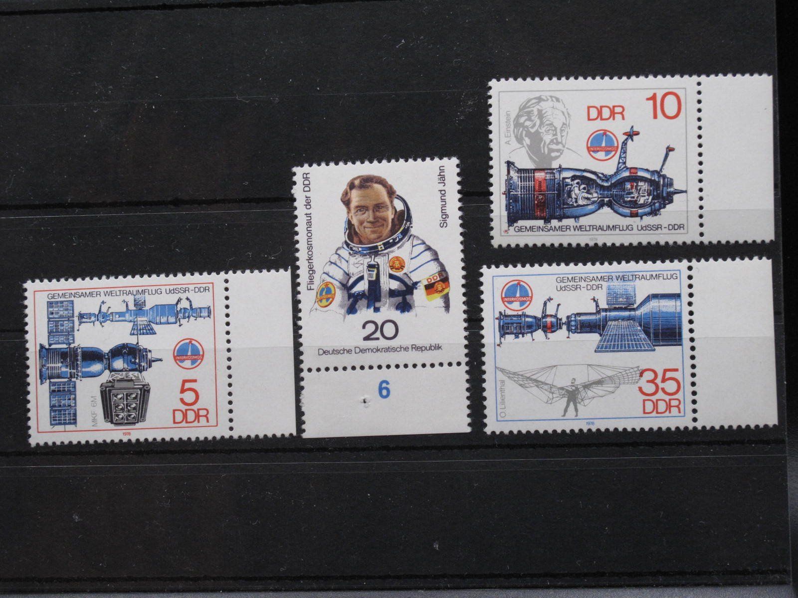 Tutti i francobolli: DDR 1978 Weltraumflug ** – Usato da Wil SG venduto da fva01