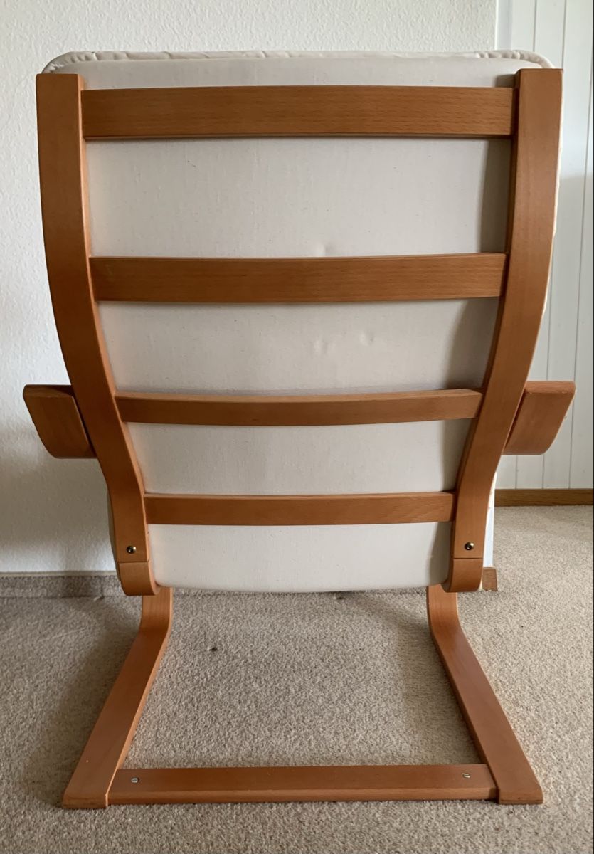 Ikea Poltrone: Ikea-Sessel Freischwinger „Poäng“ – Usato da Schaffhausen venduto da wunderpraechtig 3