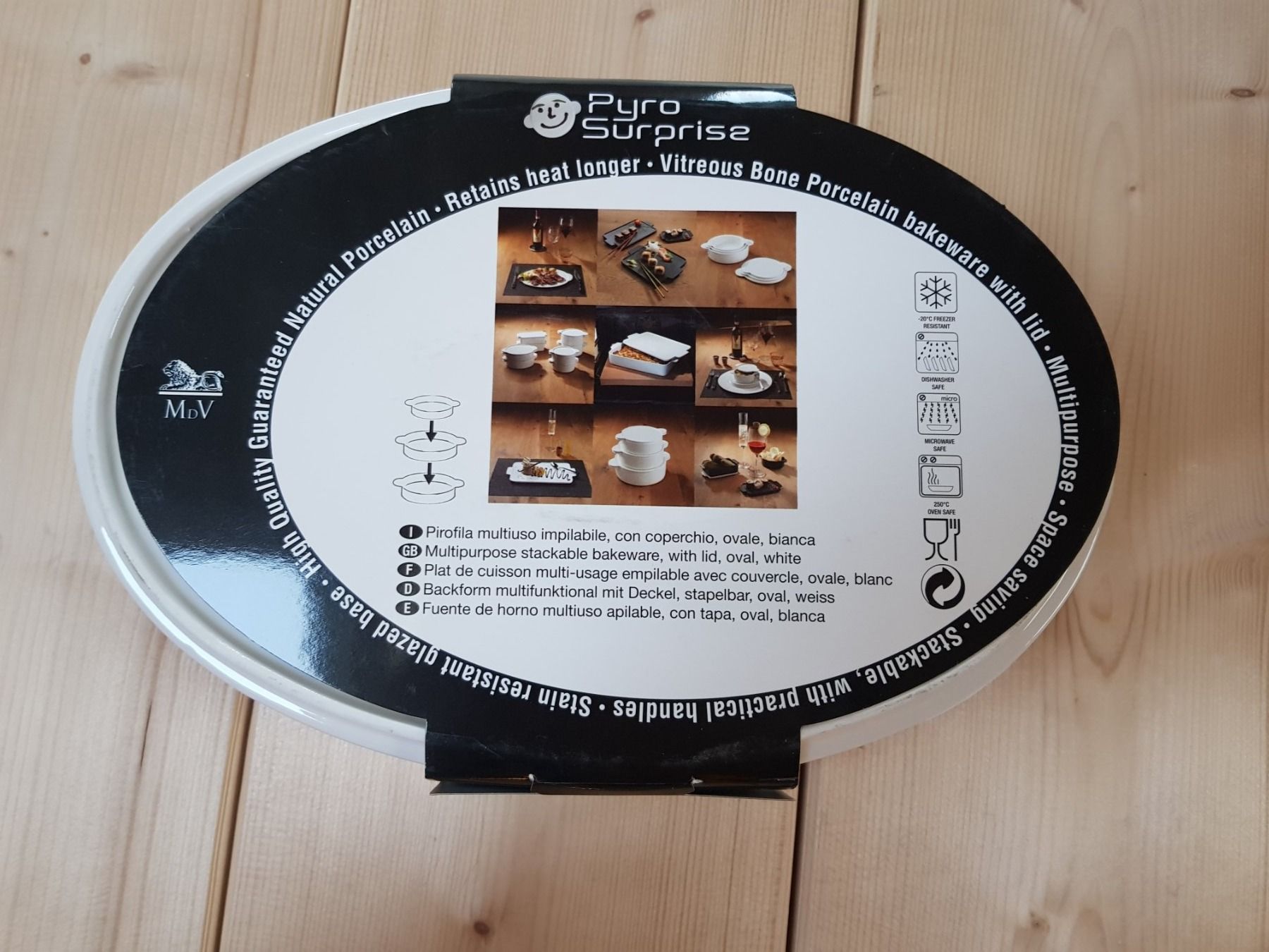 Elettrodomestici da cucina: Backform aus Porzellan – Nuovo e nell'imballaggio originale da Zweisimmen venduto da Adorable 2