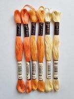 Anchor Vintage Zitrus – 6x Mouliné Baumwolle