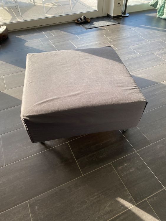 Ikea Hocker auf Rollen; mit 2. Bezug Kaufen auf Ricardo