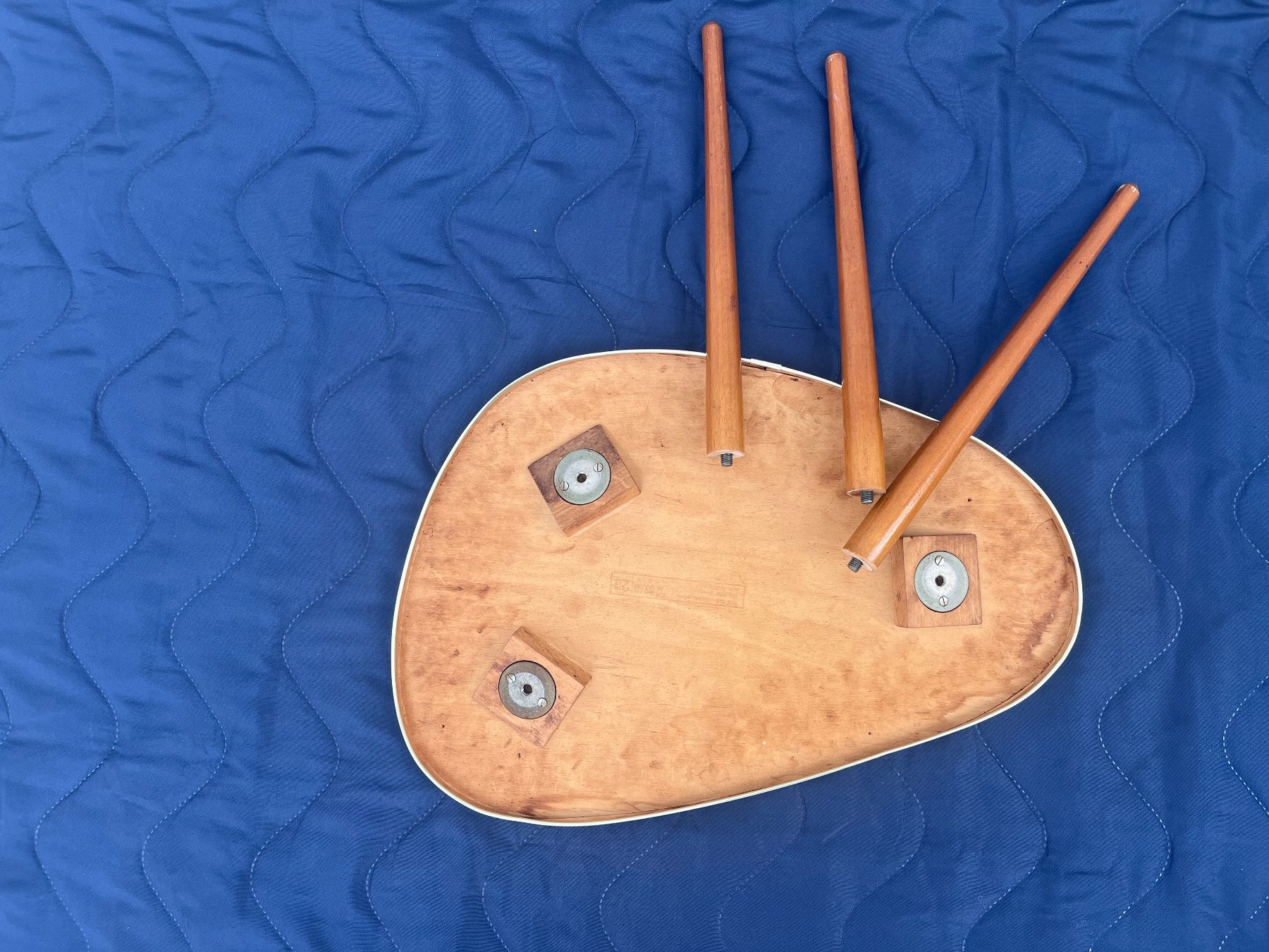 Hocker: Blumentisch Blumenhocker 50er 60er Jahre Perlmutt-Effekt – Gebraucht aus Hefenhofen von n0rt0n 6