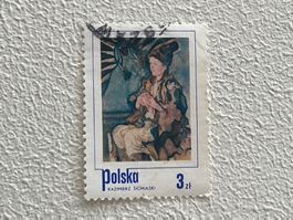 Polen Briefmarke