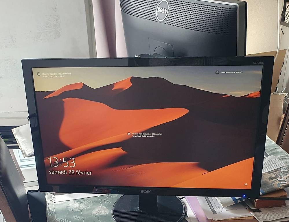 Acer Monitor: Moniteur Acer K242HQL  60cm 23.6" – Usato da Servion venduto da meno999 2