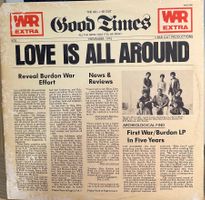 War Feat. Eric Burdon - Love Is All //LP: VG-; Sleeve: VG-