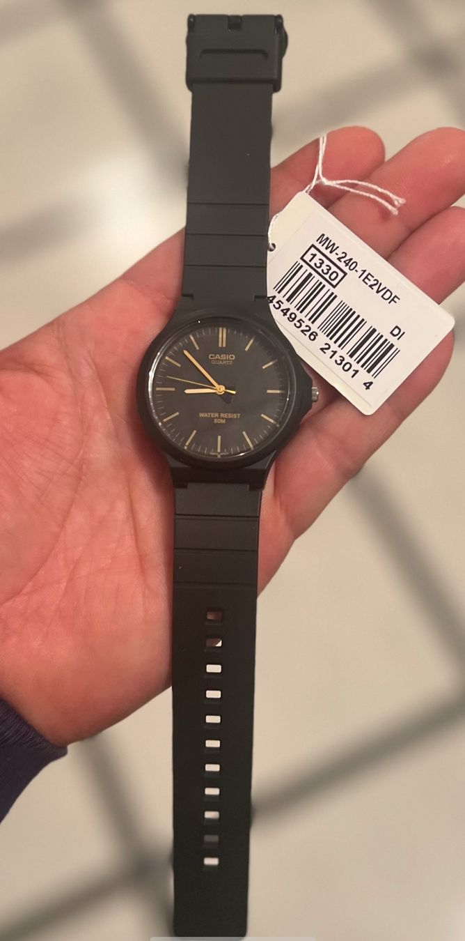 Casio Orologi: Casio Armbanduhren MW-240-1E2VDF – Nuovo e nell'imballaggio originale da Adlikon b.Regensdf venduto da GPITIME 2