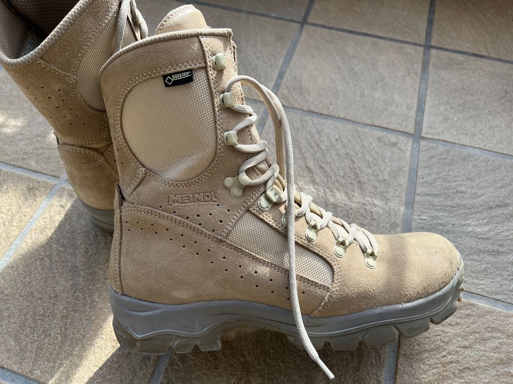 Meindl Desert Fox Wüstenstiefel Militär Kampfstiefel (Gebraucht