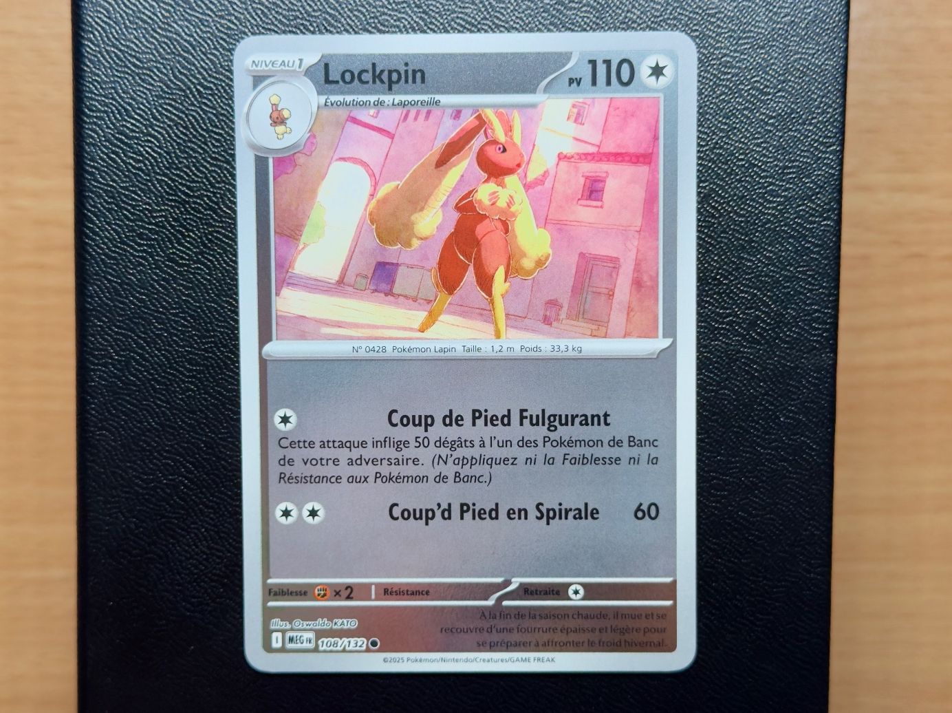 Pokémon Cartes à collectionner: Lockpin Reverse (108/132) - Méga-Évolution -ME01 - MEG FR – D'occasion à Chézard-St-Martin par Kro_Cards