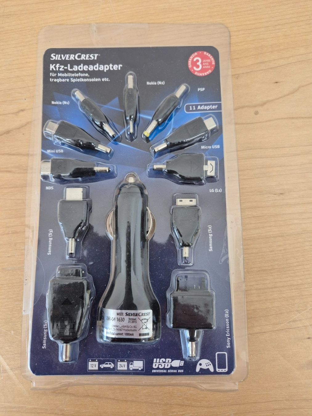 Unità & Adattatore: Ladeadapter KFZ – Nuovo (secondo la descrizione) da Elgg venduto da computerbrocki