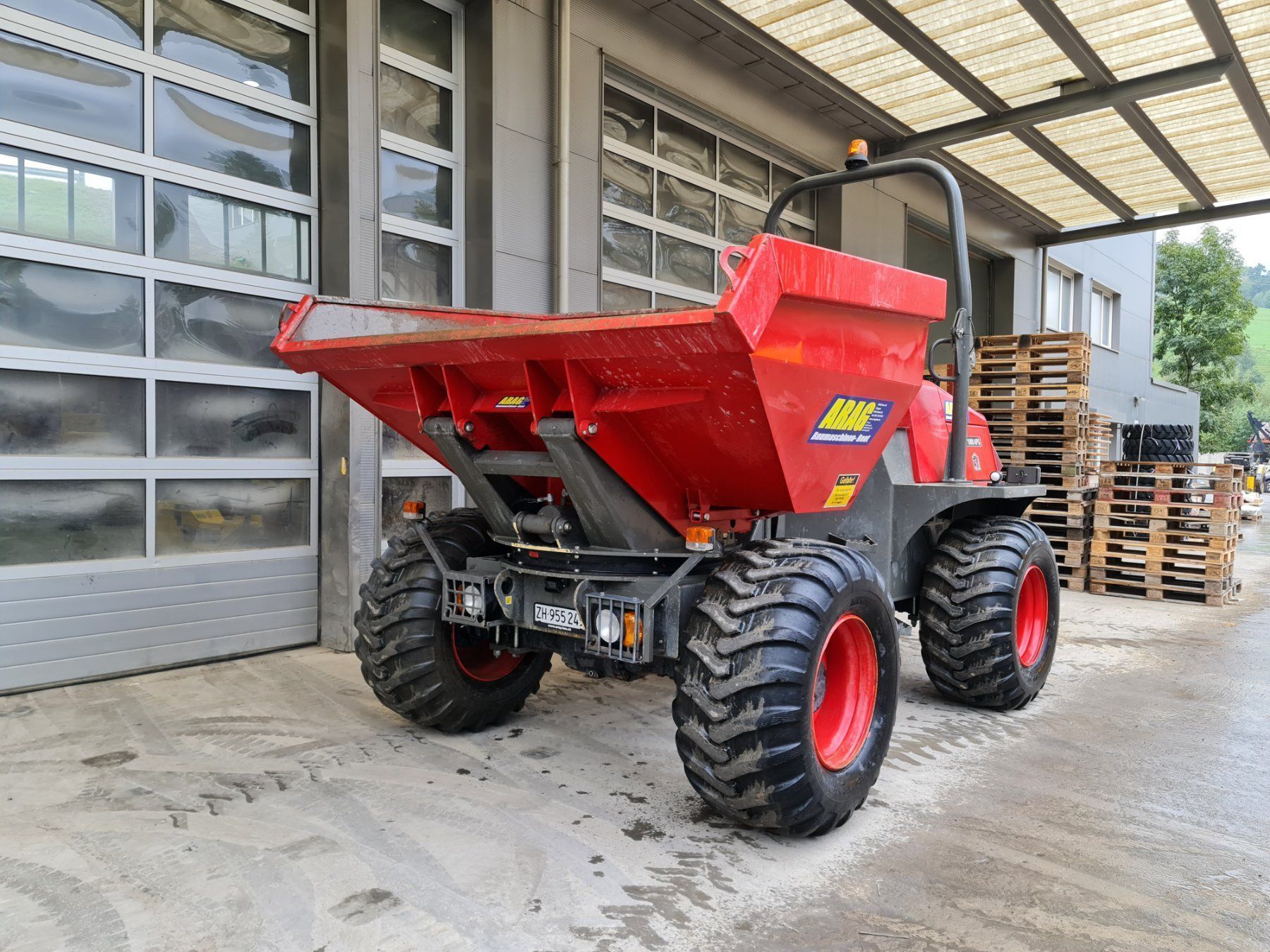 Tutte le macchine: Ausa APG1000D Dumper – Usato da Hasle LU venduto da Arag08 5