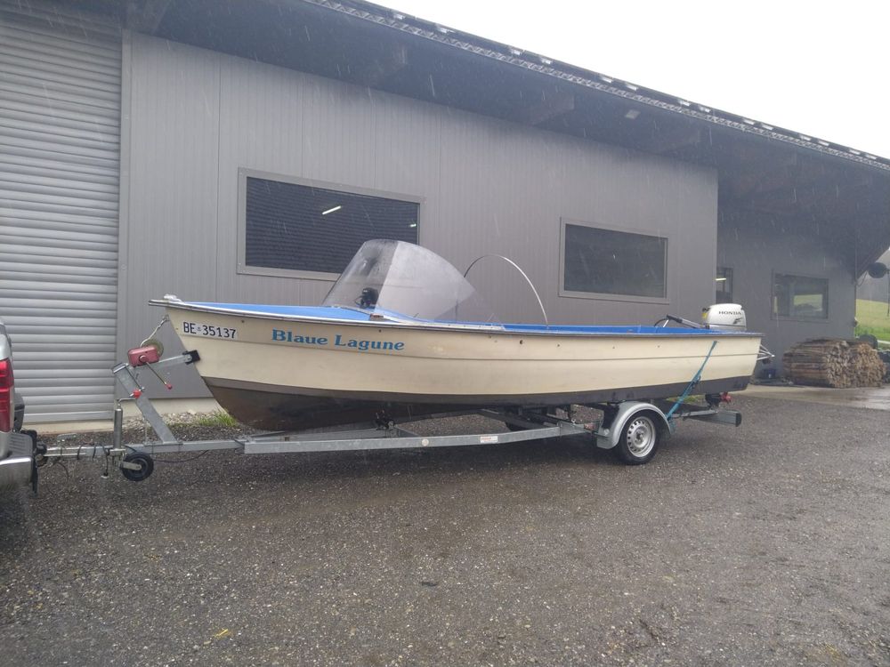 kleines motorboot mit trailer kaufen