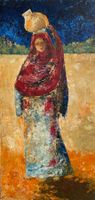 Italienisches Gemälde - 22.5x46 cm