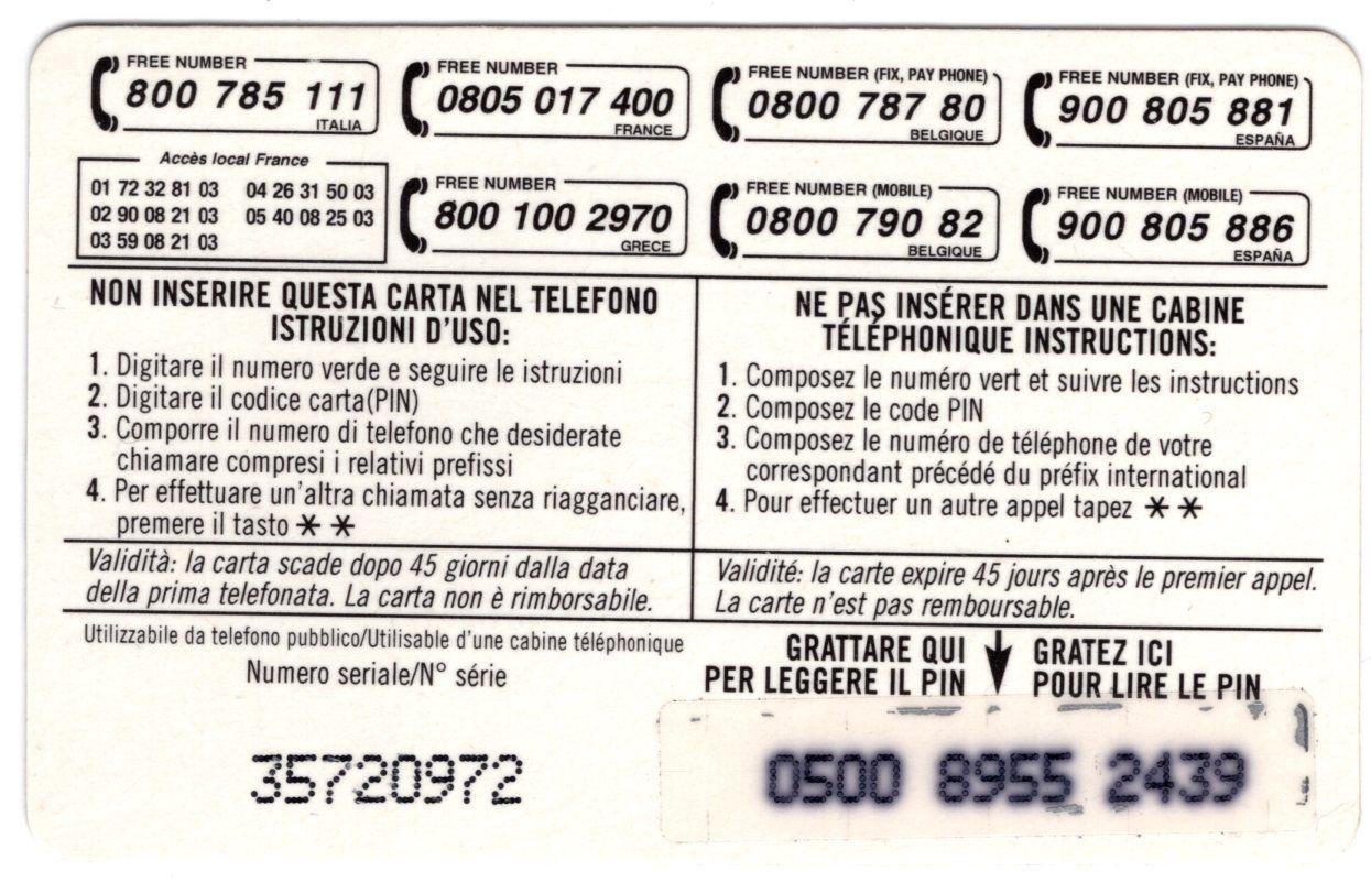 Telefon- & Taxkarten: seltene Interglobo Telefonkarte – Gebraucht aus Eglisau von Chperfins 1