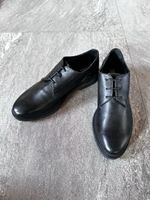 OXMOX Schnürschuhe, Echtleder, Schwarz, Grösse 38 Top!