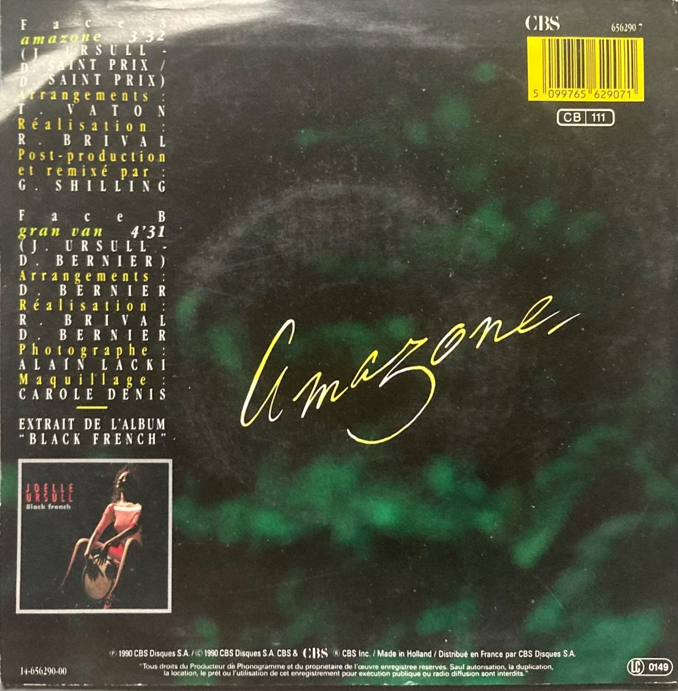 Vinyles: JOELLE URSULL - AMAZONE – D'occasion à Poliez-Pittet par Newtown-Records 1