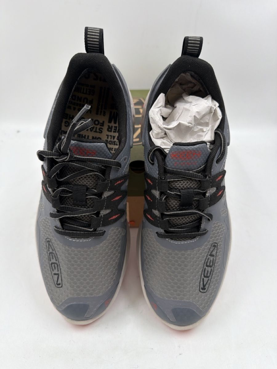 Keen Scarpe da uomo: Keen Zionic WP, Gr. 41, Grau/Rot, Neu mit Originalverpackung – Nuovo e nell'imballaggio originale da Sirnach venduto da Fkobi 3