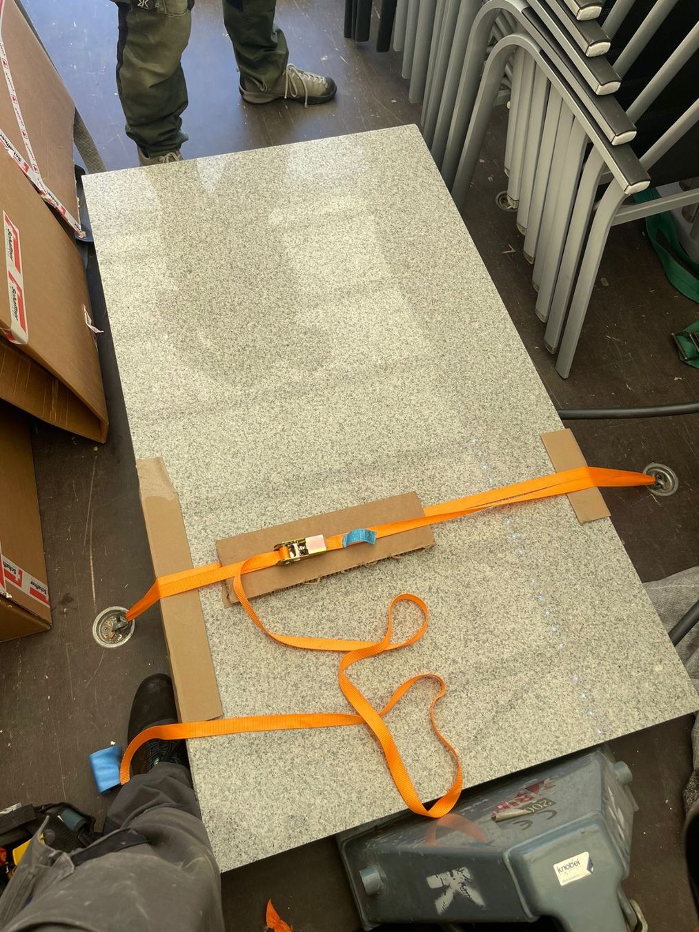 Piatti di portata: Terrazzo Tischplatten 2x 90x160 cm – Usato da Sins venduto da Triart