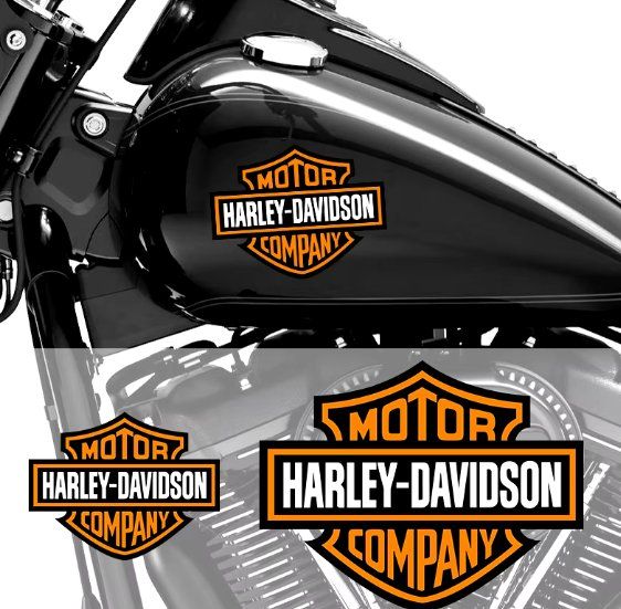 Stickers Harley-Davidson 12 cm J078 5