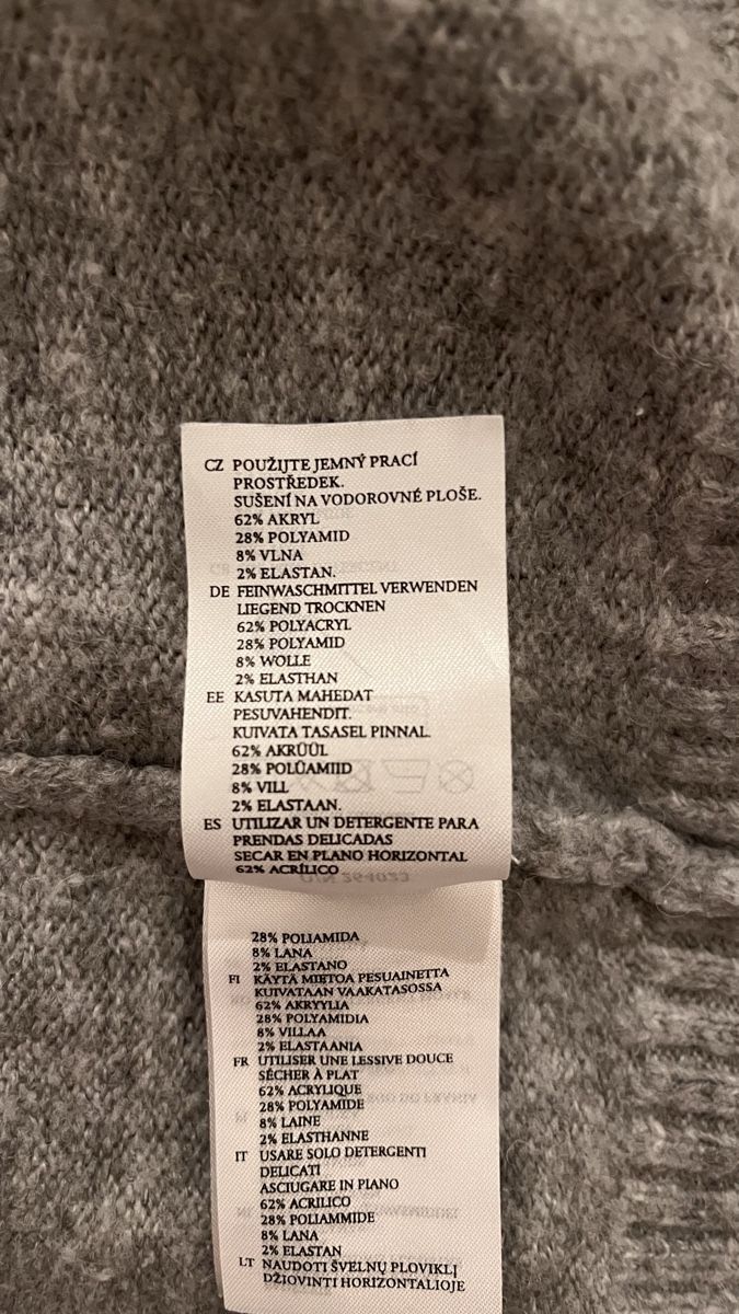Monki Giacche: Monki Strickjacke, grau, (Grösse M) L – Usato da Schübelbach venduto da lan_2rdc 3