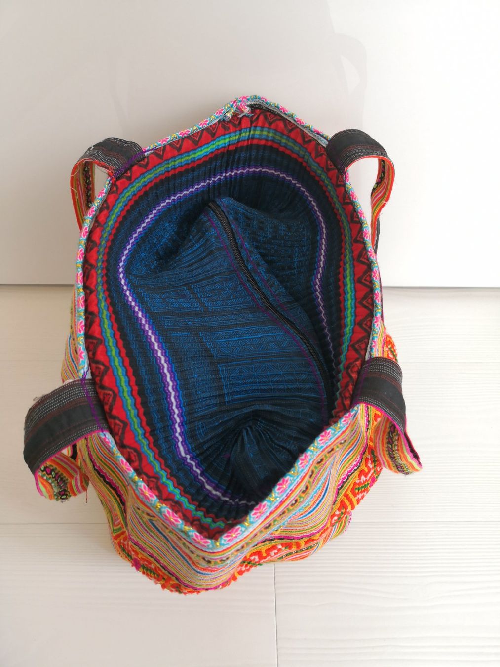 Taschen für Damen: 🤩BOHO-CHIC HANDGEMACHTE ETHNO PATCHWORK XXL TASCHE NEU – Neu (gemäss Beschreibung) aus Olten von Naja-Twins-Twins 8