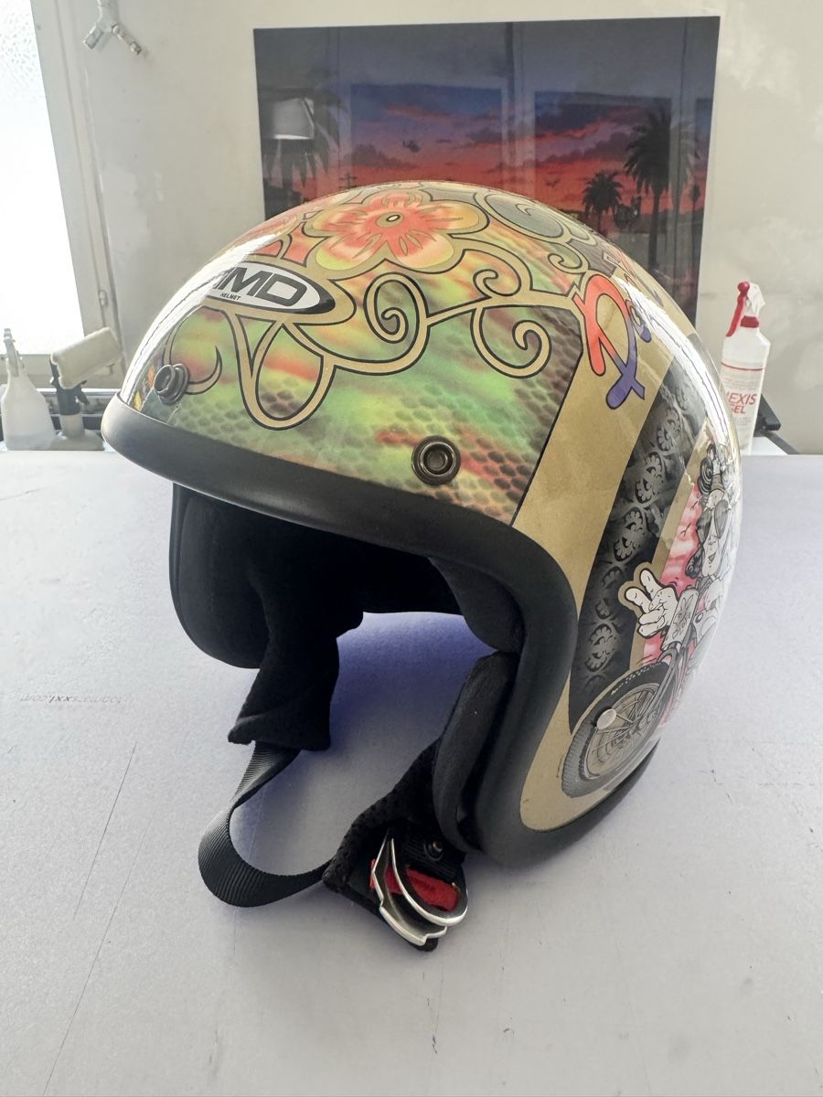Caschi & visiere: DMD Helm - Harley / Vespa Eyecatcher! – Usato da Rorschach venduto da VE5PA 3