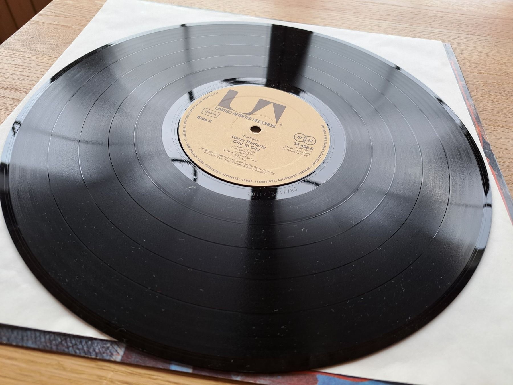 Schallplatten: Gerry Rafferty - City to city – Gebraucht aus Meggen von  2