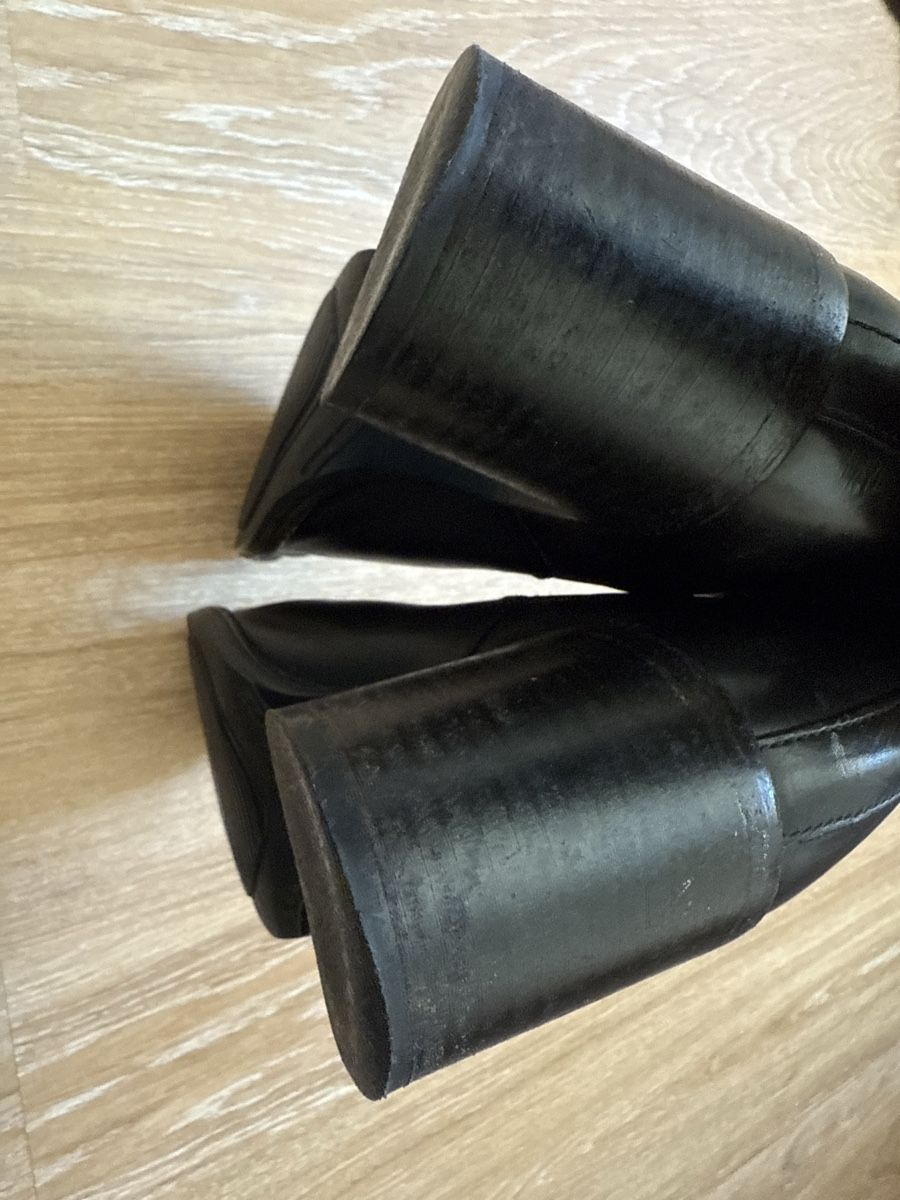 Damenschuhe: Bottines à talons noir cuir Freelance, p.36 – Gebraucht aus Tavannes von Thriftshop 7