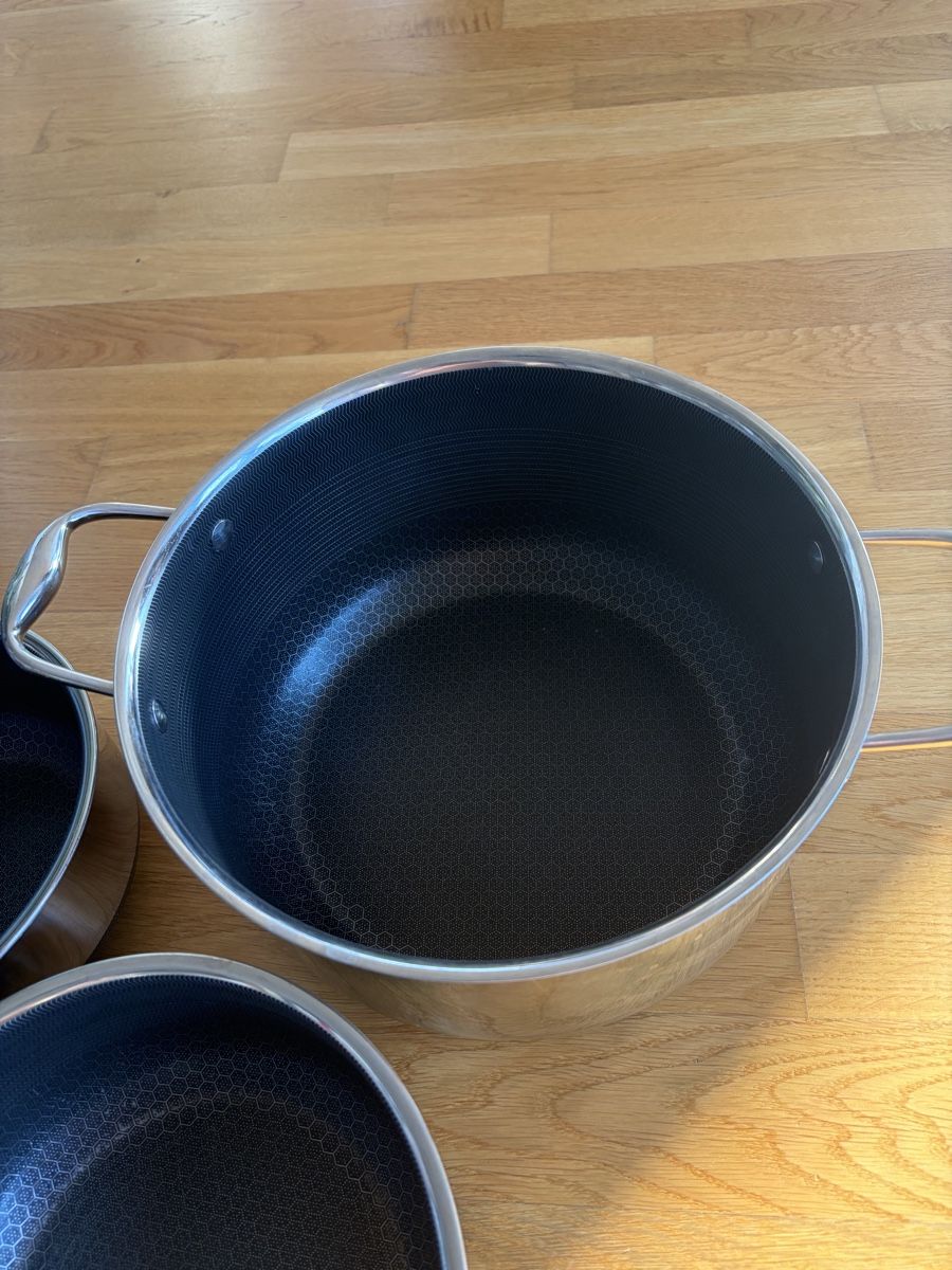 Pentole: Hexclad Topf- und Pfannenset mit Deckeln – Usato da Kreuzlingen venduto da L_Bauer 6