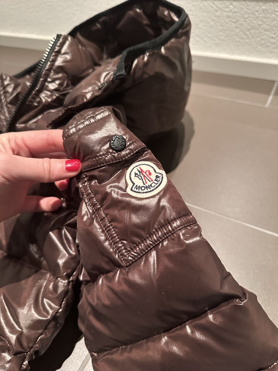 Moncler Cappotti: Moncler Daunenmantel Gr. 152, Braun – Usato da Zürich venduto da lu0_df5p 1