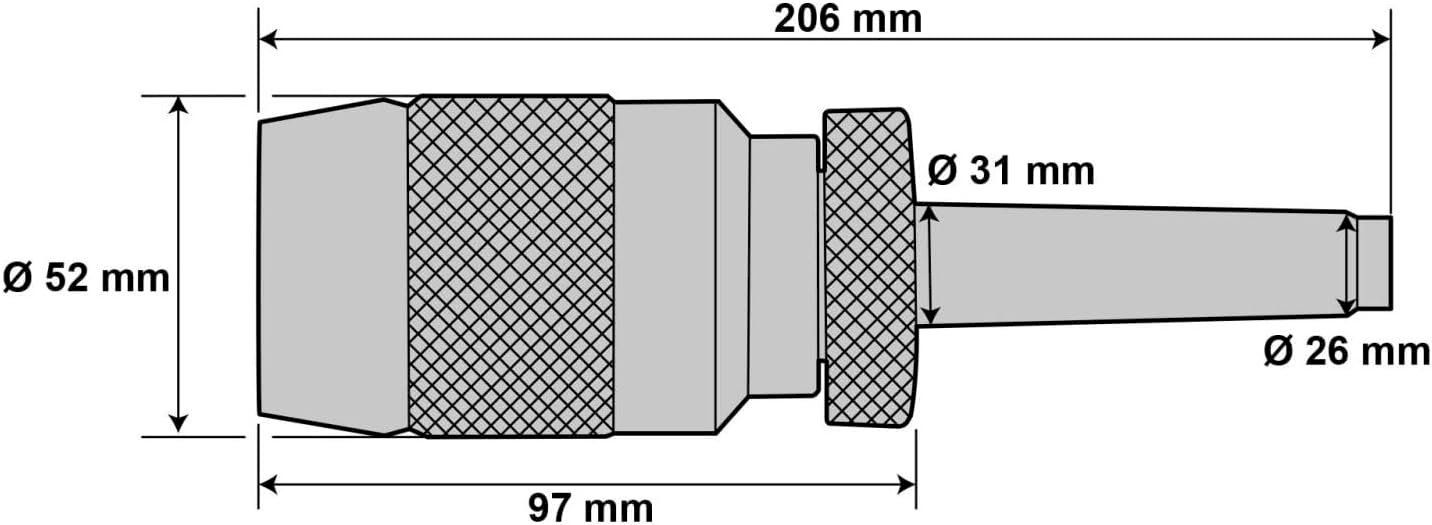 Tous les outils: Präzisions-Schnellspann-Bohrfutter – Neuf avec emballage d'origine à Bottighofen par zaap 3