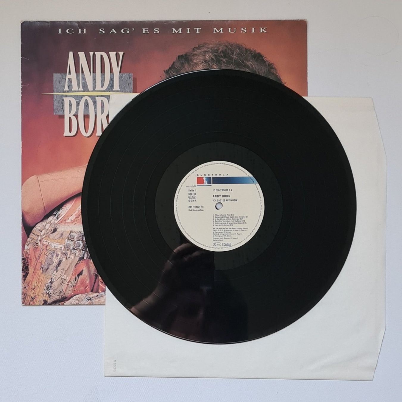Dischi in vinile: LP | Andy Borg | Ich sag es mit Musik – Usato da Dietikon venduto da Jacky1983 2
