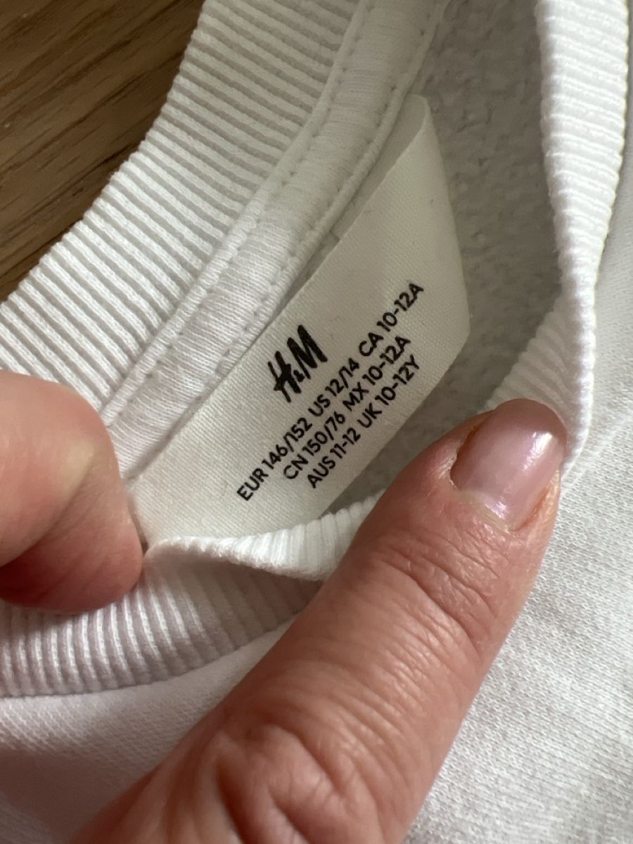 H&M Maglioni & Felpe: H&M Pullover, Gr. 146/152, Weiss, Top Zustand! – Nuovo (secondo la descrizione) da Horw venduto da Lela_01 2