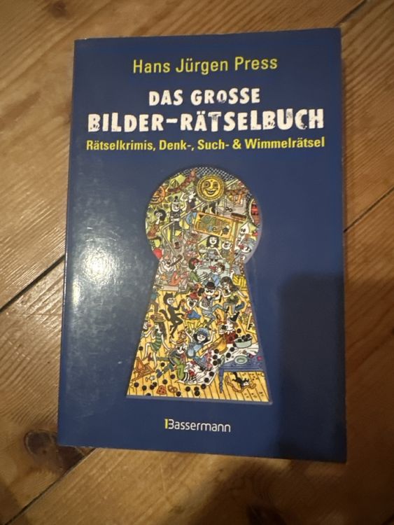 Das grosse Bilder-Rätselbuch von Hans Jürgen Press (Gebraucht) in ...