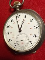 Antike Taschenuhr echt Silber 52 mm