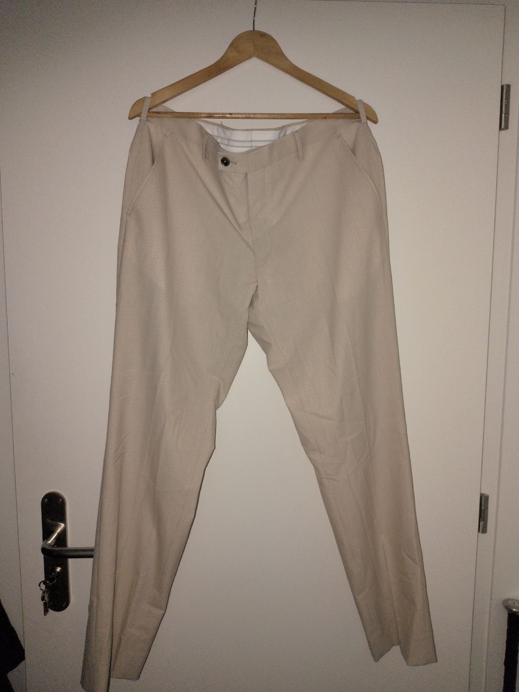 Pantaloni: Anzughose beige 52 – Nuovo (secondo la descrizione) da Nussbaumen AG venduto da off_6rdl