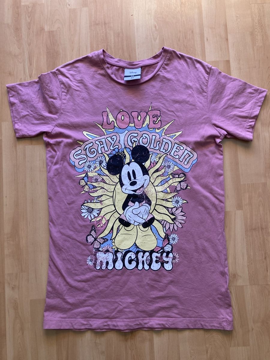Disney Camicette, T-shirt & Top: altrosa Mickey-T-shirt – Usato da Bönigen venduto da Amsoldingen02