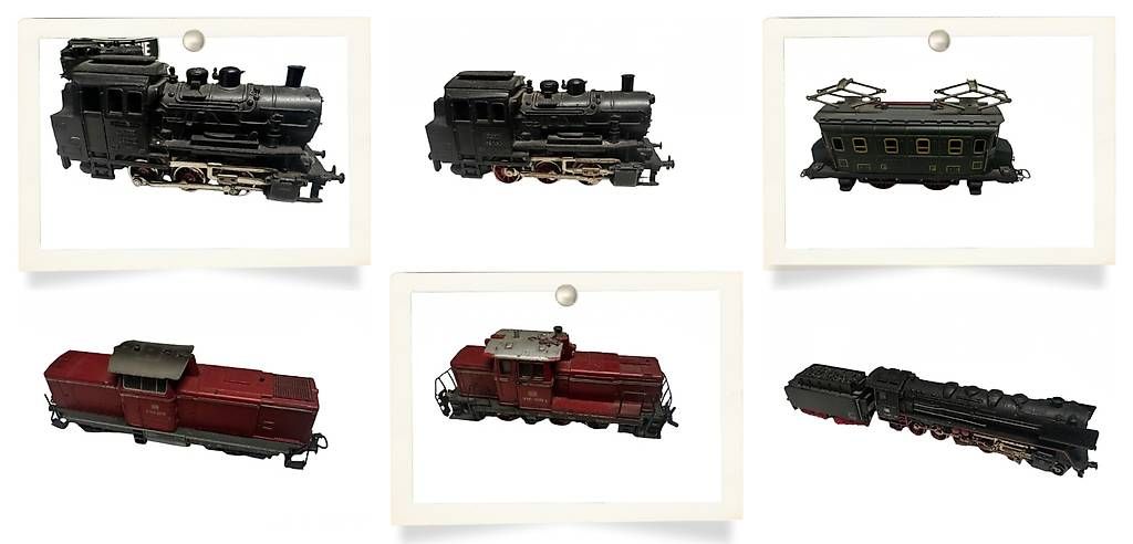 Märklin Modellini di ferrovie: Märklin Sammlung Lokomotiven – Usato da Wettswil venduto da SB_art