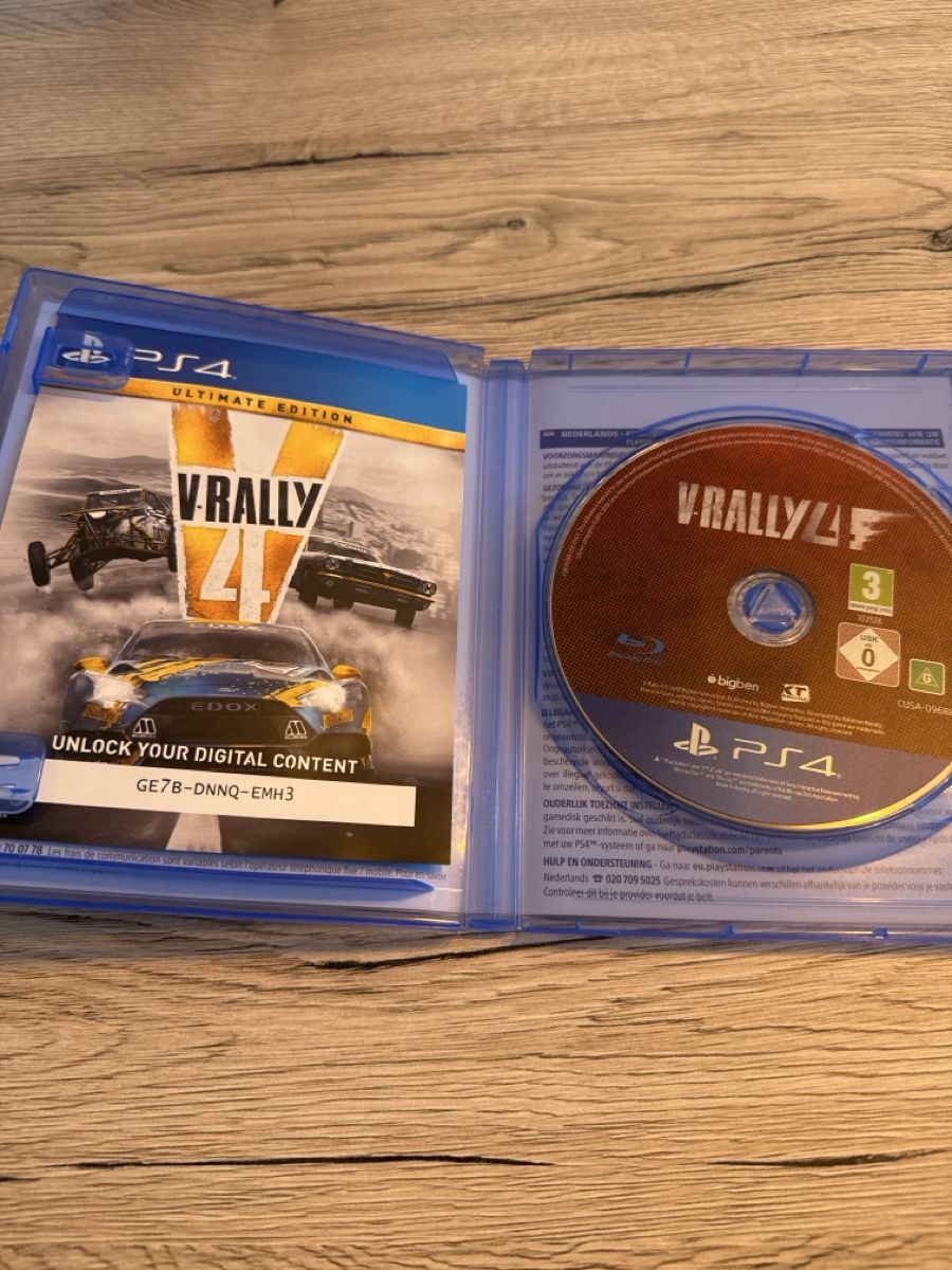 Spiele: Jeu PS4 V-Rally 4 Ultimate Edition – Gebraucht aus Courrendlin von jay_lkn6 1