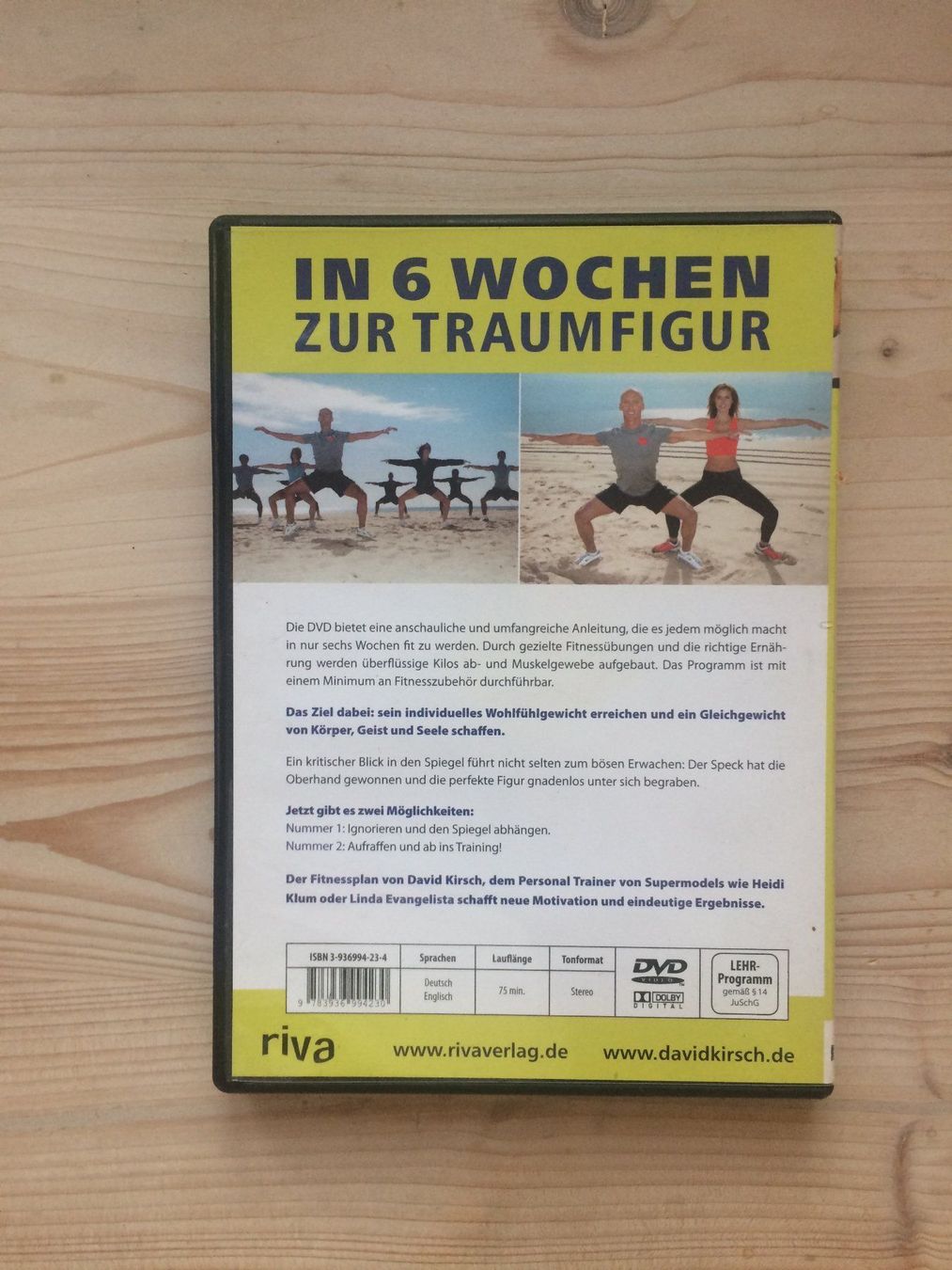 Tutti i DVDs: DAVID KIRSCH Workout DVD Video – Nuovo (secondo la descrizione) da Zürich venduto da its-love 1