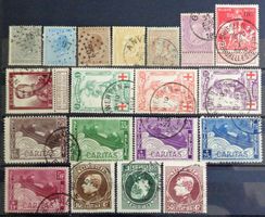 BELGIQUE - BELGIË: Lot de timbres oblitérés, 1865 à 1933