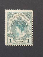 1898/99, Niederlande  -  Brustbild der Königin nach links