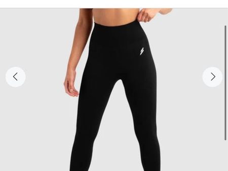 Doyoueven Impact Seamless Leggings - Jet Black, Size XS