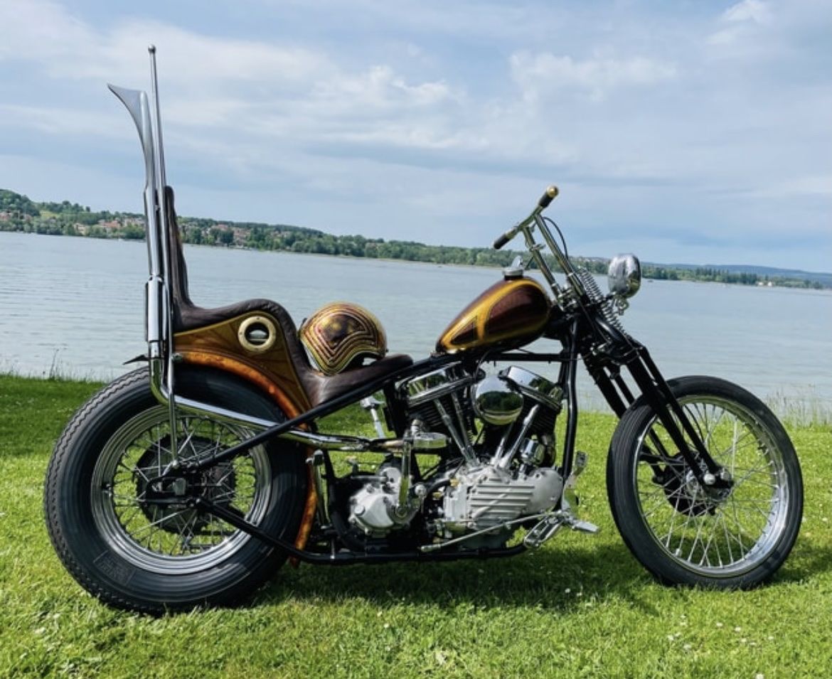 Harley-Davidson Chopper: HARLEY DAVIDSON PANHEAD CUSTOM CHOPPER – Nuovo (secondo la descrizione) da Sirnach venduto da B.O.B.BIKES