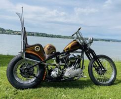 HARLEY DAVIDSON PANHEAD CUSTOM CHOPPER
