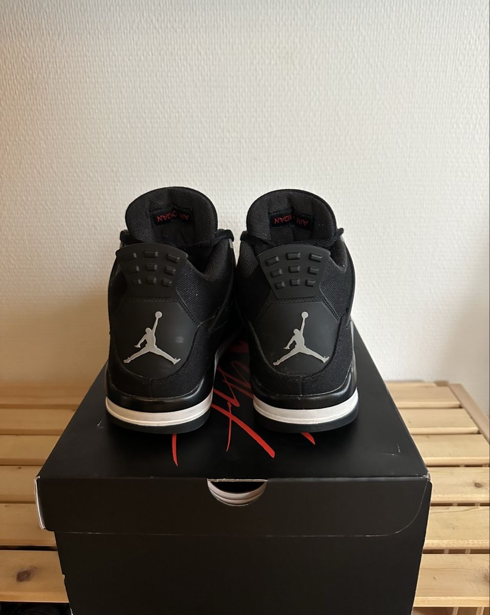 Jordan Scarpe da uomo: Jordan 4 Retro Black Canvas / EU 43 – Usato da Abtwil SG venduto da PauloDybala10 2