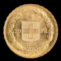 Helvetia/Goldvreneli 20.- von 1896