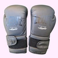 Leone Boxhandschuhe 10oz Black Edition in Tasche