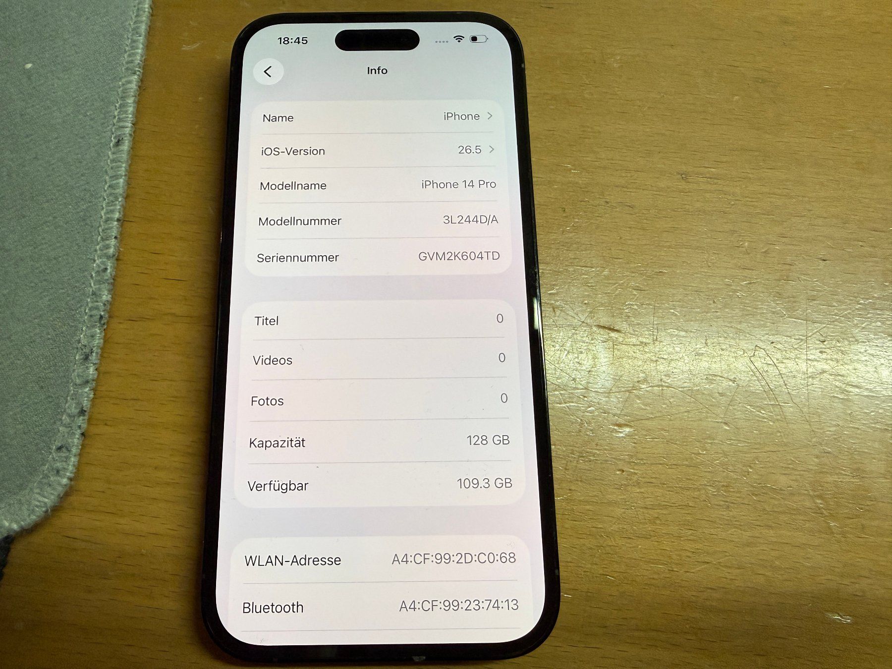 Apple Handys / Smartphones: Iphone 14 Pro 128Gb – Gebraucht aus Au SG von bah_6f5w 5