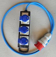 Stromverteiler Demelectric Hartgummi Typ 820 16A