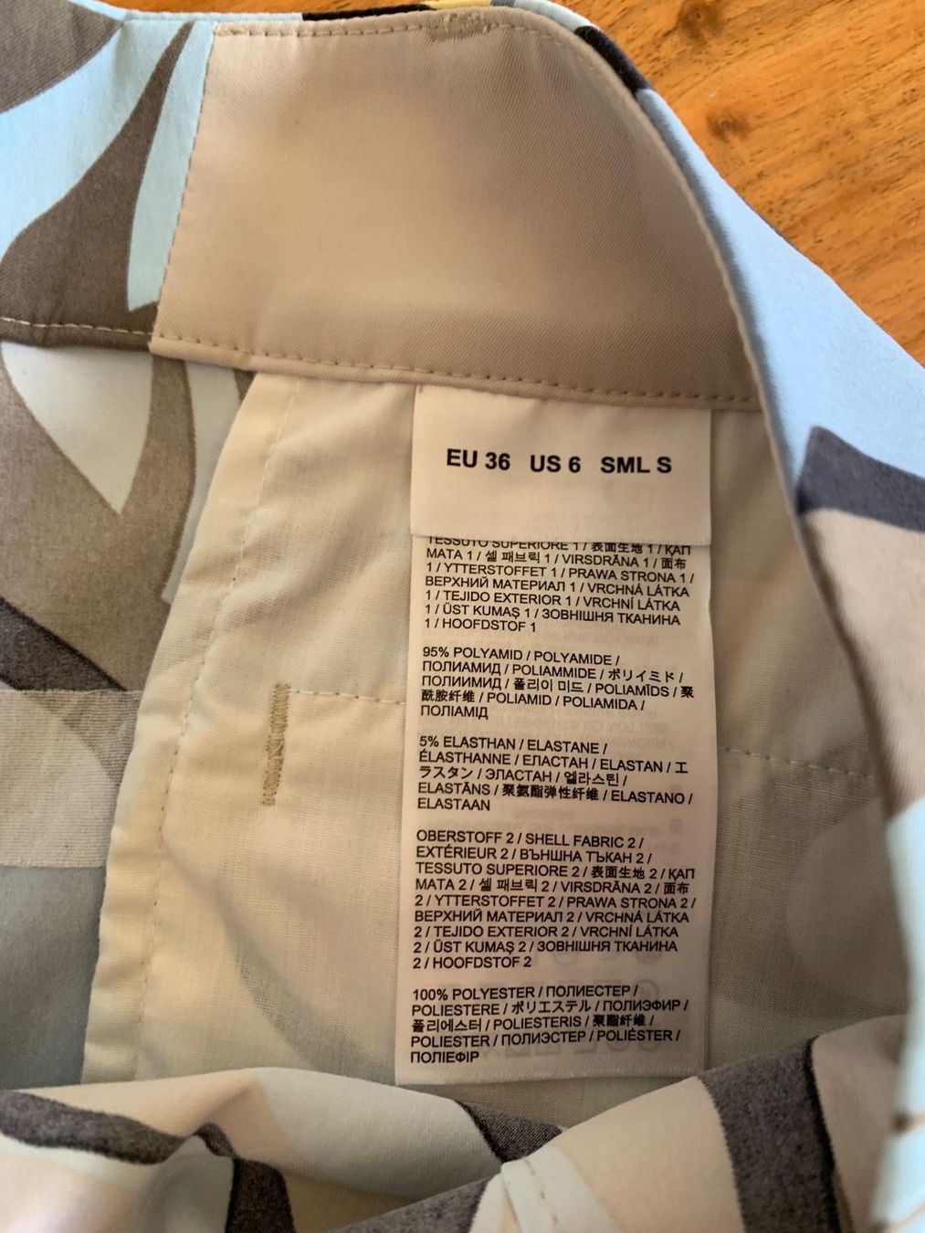 Bogner Pantaloni: Bogner wilde Hose, Gr. 36, bunt Retro-Muster - Mega Teil! – Usato da Meiringen venduto da Sheyene 4